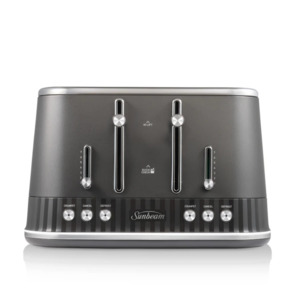 Sunbeam French Riviera Collection Toaster 4Sl - Graphite Black