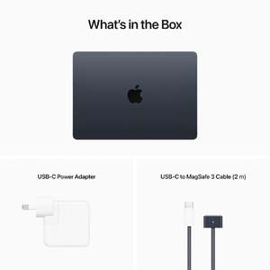 Products: MacBook Air 2022 13 inch M2 chip 256GB SSD Midnight Good Grade Free Power Bank - Mobile City