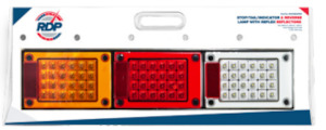 Rdp: RED DOG JUMBO STOP/TAIL/INDICATOR LAMP RDPJ3BARWM