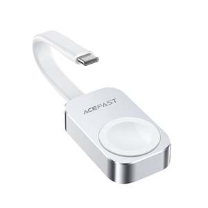 Chargers Power Accessories: Acefast iWatch Mini Magnetic Wireless Charger With Type-C Cable E21
