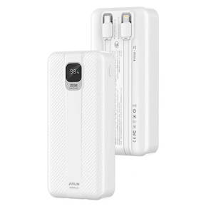 Mobie Built in Dual Cables 22.5W Fast Charging Power Bank 20000mAh P28