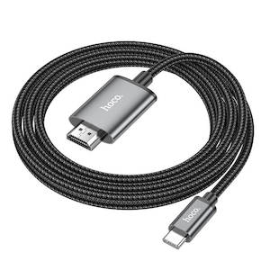 hoco. USB-C to HDMI 4K Video Cable for Laptops & Tablets 2M/6.6ft