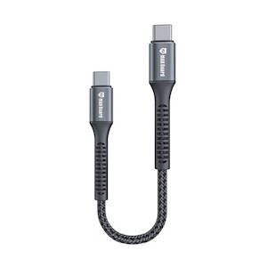 Cables: Maxguard Type-C to Type-C PD 65W Braided Fast Charging Cable 25cm