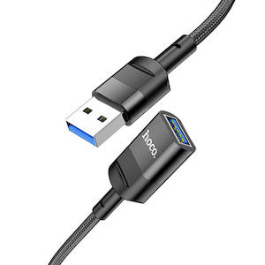 hoco USB-A Male to USB-A Female Extension Charging Data Cable 1.2m U107A