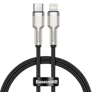 Cables: Baseus Cafule Series Metal Data Cable Type-C to iP PD 20W 0.25m