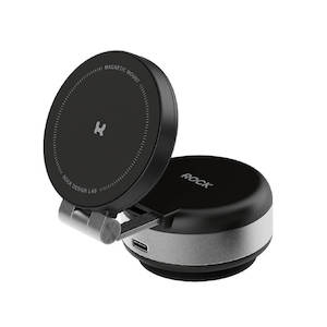 Mount Holders: Rock Electric Suction Cup Strong Magnetic Phone Stand Q16