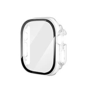 Watch Accessories: Mobie iWatch Ultra Transparent Tempered Glass Case 49mm
