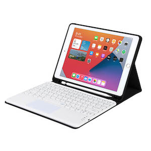 Keyboards: Coteci iPad Air4 10.9 Leather Case Touch Keyboard 61017