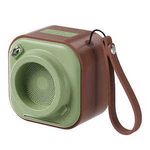 Speakers: Mobie Retro Mini Portable Wireless Speaker with Lanyard A132