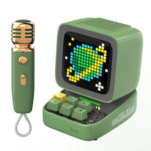 Divoom Ditoo-Mic Mini Karaoke Machine Pixel Art Bluetooth Speaker