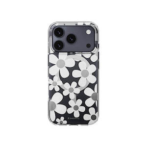 iPhone 17 Pro Fleur 3D Patterned Series Shockproof MagSafe Phone Case