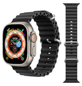 Wearables: Mobie Marine Series Silicone Adjustable Clasp Apple Watch Band 42/44/45/46/49mm