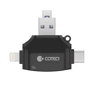 Storage Memory: Mobie Universal 4-in-1 SD/TF Card Reader CS5132