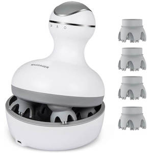 Massagers: Mobie Smart Scalp Massager with 4 Replacement Massage Heads ST-701