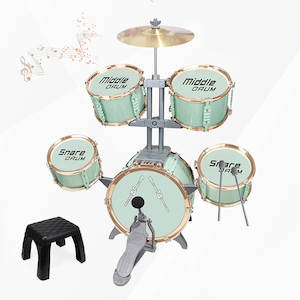 Smart Gadgets: Mobie Educational Instrument Toy Jazz Drum Set for Kids Ages 3-10