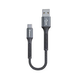 Cables: Maxguard USB to Type-C Braided Charging Cable 25cm 3A