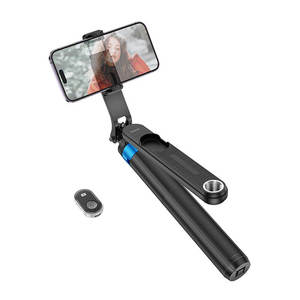 Tripods: hoco 2-in-1 Selfie Stick Tripod with Max Height 1.75m & Bluetooth Remote K22