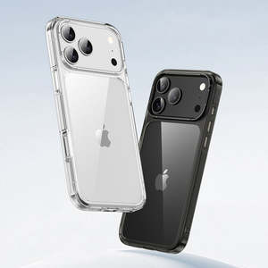 iPhone 17 Pro Aurora Series Crystal Transparent Phone Case