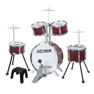 Smart Gadgets: Mobie Educational Instrument Durable Toy Jazz Drum Set for Kids Ages 3-10
