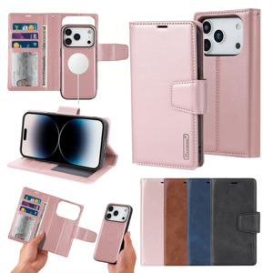 Sale: iPhone 17 Pro Max Hanman Miro Leather 2-in-1 Wallet Case with Magnetic Back