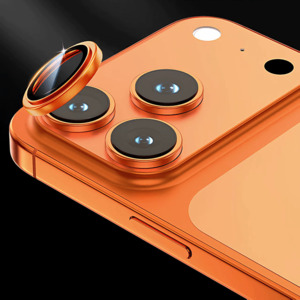 iPhone 17 Pro Max 9H Multicolor Tempered Glass Individual Camera Lens Cover Protector