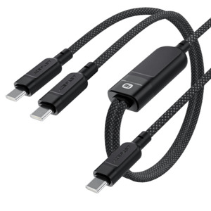 Acefast 2 in 1 100W Type-C Fast Charging Data Cable C5-11