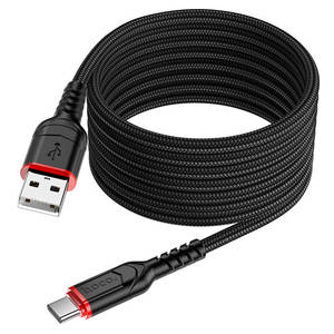Hoco Nylon Braided Charging Cable USB to Type-C 2m 3A X59