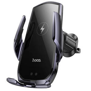 Car Charger: Hoco Infrared Induction Fast Wireless Charging Car Holder 15W