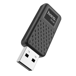 Hoco Zinc Alloy Intelligent Flash Drive 32GB High Speed USB 2.0 Memory Stick
