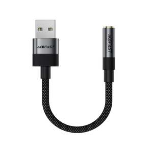 Acefast 3.5mm Audio to USB-A Nylon Braided Cable J13