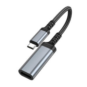 Cables: Hoco HDMI to Type-C 4K 30Hz Braided Cable 0.2m UA43A