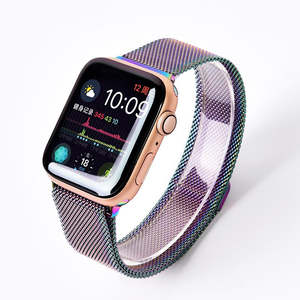 Watch Accessories: Coteci Magnet Band -42/44/45mm Compatible with Apple iWatch