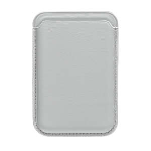 Mobie Back Stick Leather Magnetic Wallet Card Bag Holder