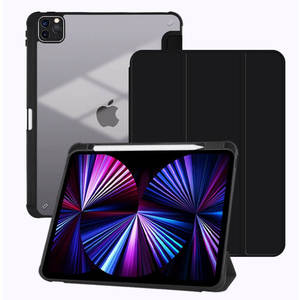 Silicone Flip Case with Built-in Pen Slot Compatible with Samsung Galaxy Tab S9