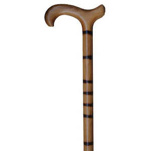 Crutches Canes: Jambis Beech Derby Timber Cane