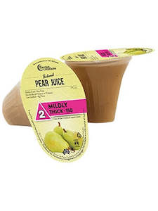 Pear Juice Thickened