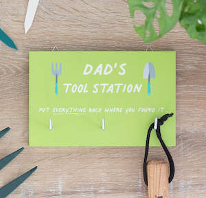 Giftware: Dad's Tool Station Wall Hook