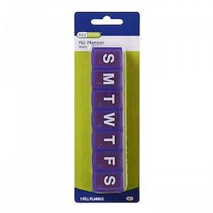 7 Day Medication Planner