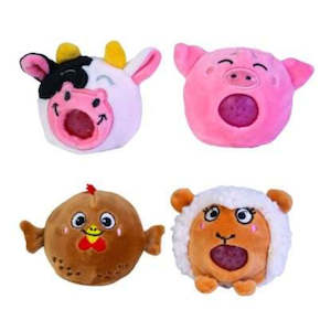 Sensory: Farm Animals Plush Ball Jellies