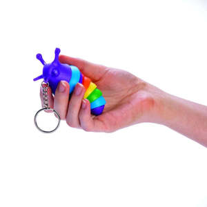 Sensory Slug Keychain