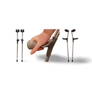 Deluxe COMFY Handle Elbow Crutches