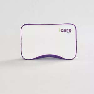 Bedroom Mobility Aids: icare Curve Pillow NZ | Low profile for side sleepers