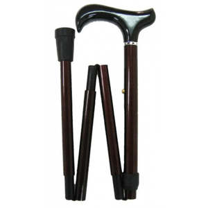 Carbon Fibre Folding Walking Stick - Ultra Lightweight & Travel Ready