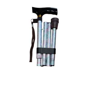 Walking Sticks: Folding Walking Stick - Petal Pattern