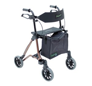 Lightweight Walkers Rollators Walking Frames Nz: Freiheit® Freedom Walking Frame - Lightweight 6.4kg | with seat and 8" wheels