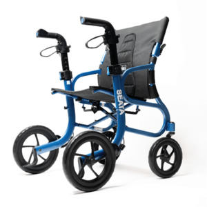 STRONGBACK Seata Ergonomic Walker NZ | Posture-Support Rollator | 12″ Wheels |&hellip;