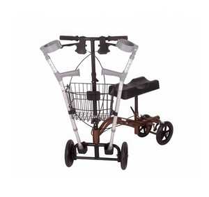 Freiheit Heavy-Duty Knee Walker - 180kg with Crutch Holders