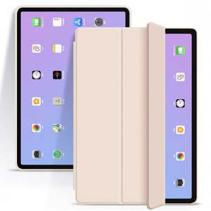 All: [R]Flip iPad Case Soft Silicone Back Cover with pen slot for IPAD 10 10.9 2022 10th Generation Pink