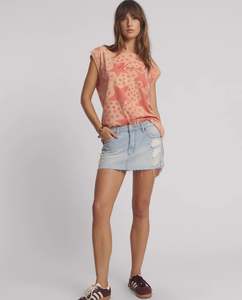 Skirts: ONE TEASPOON - Sloane Denim Mini Skirt