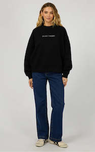 SILENT THEORY - Logo Crew (Black)